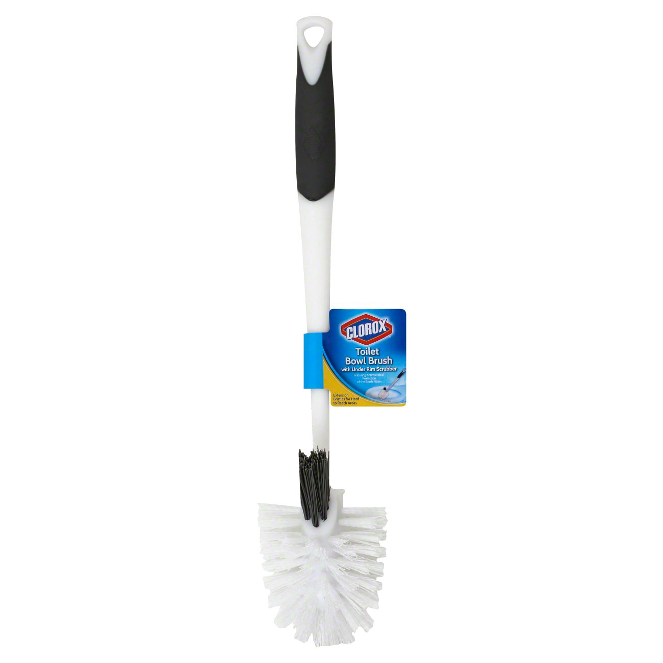 Clorox Under The Rim Toilet Bowl Brush White And Gray