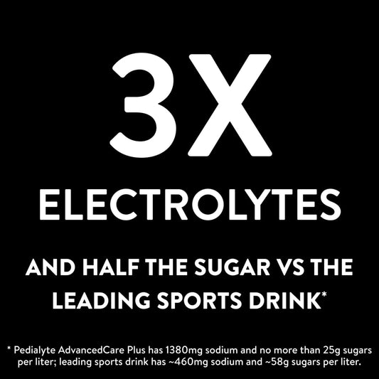 Pedialyte AdvancedCare Plus Electrolyte Powder for Kids & Adults - Berry Frost