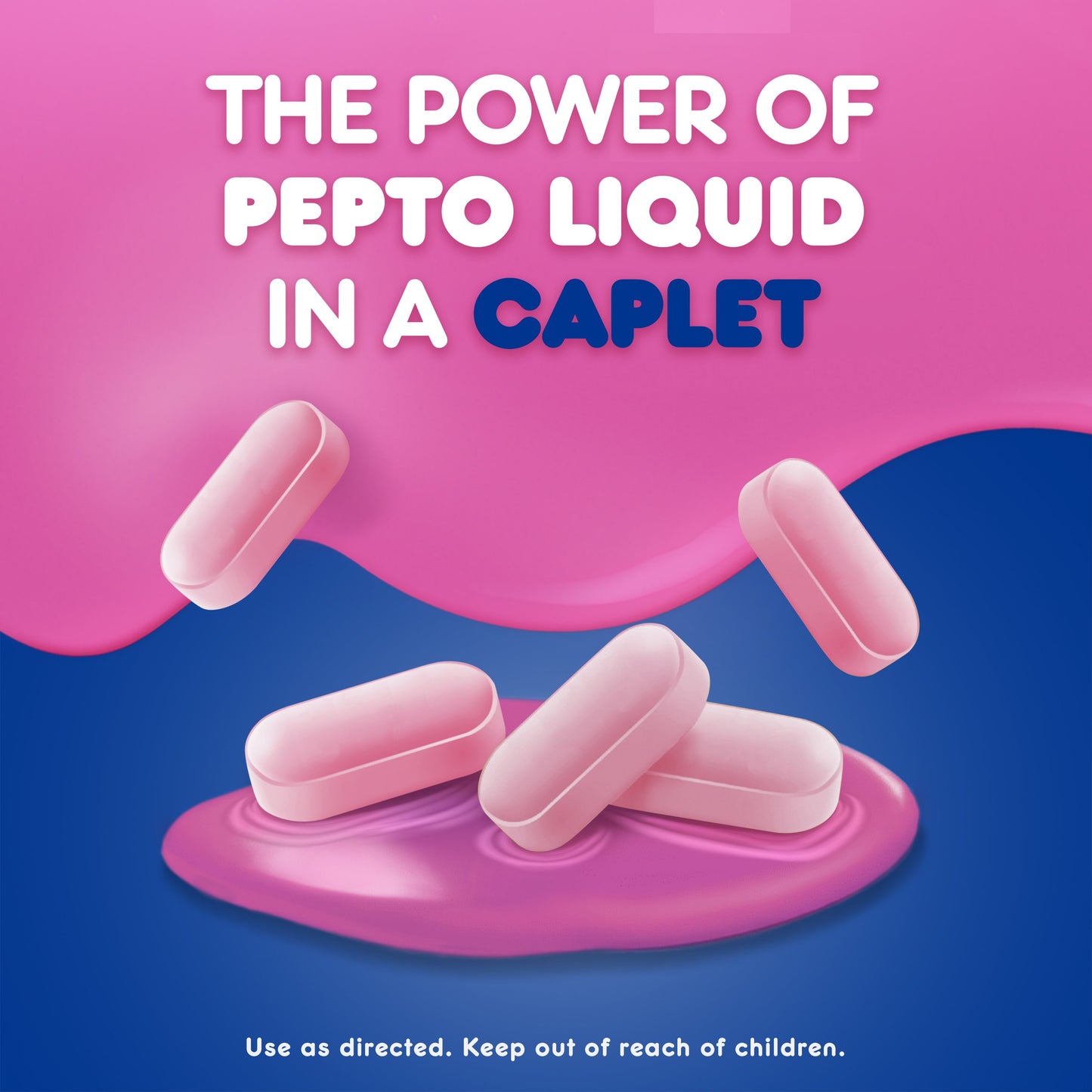Pepto-Bismol Caplets Ultra for Nausea, Heartburn, Indigestion, Upset Stomach, & Diarrhea - 5 Symptom Fast Relief
