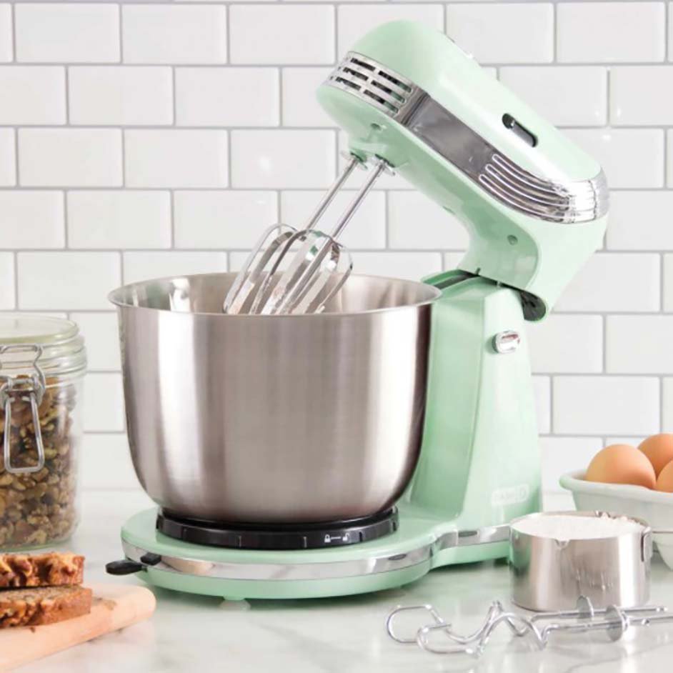 Dash Aqua Everyday 6-Speed Stand Mixer