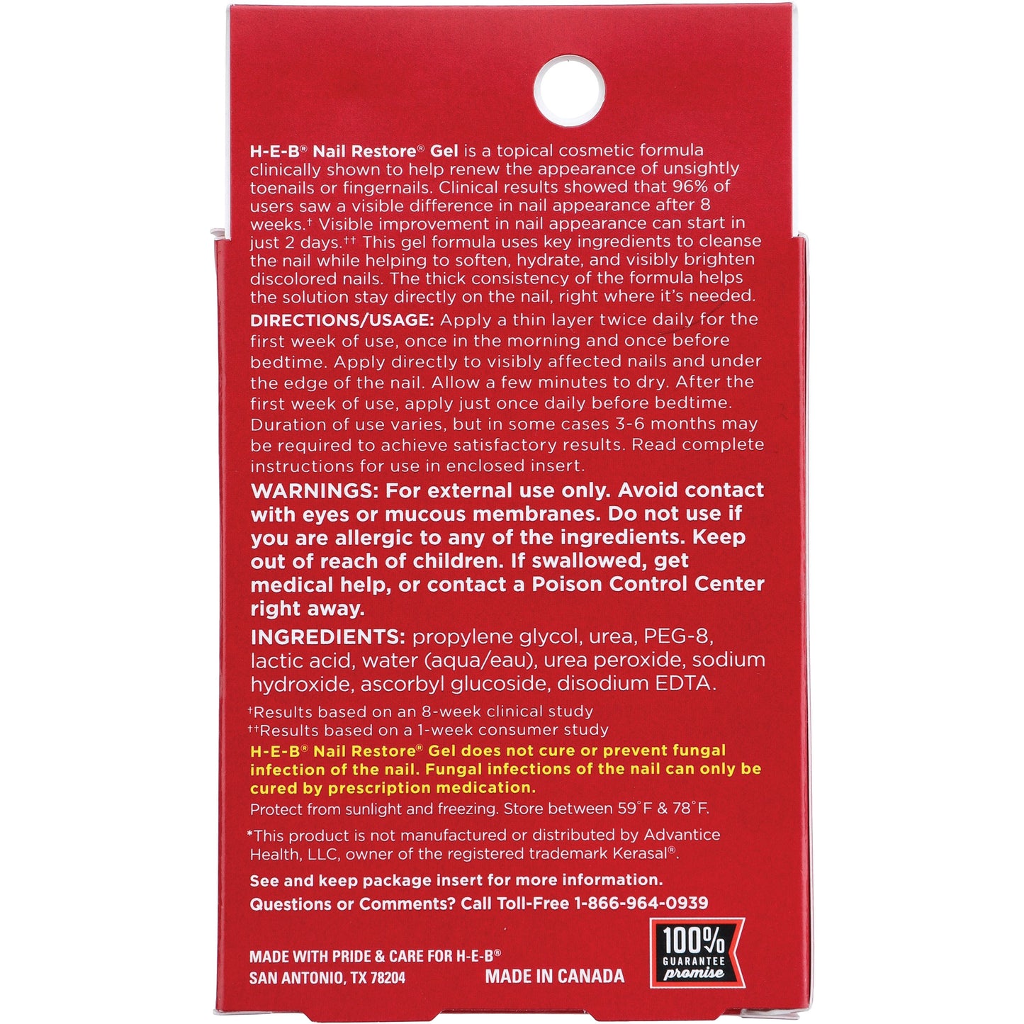 H-E-B Nail Restore Gel