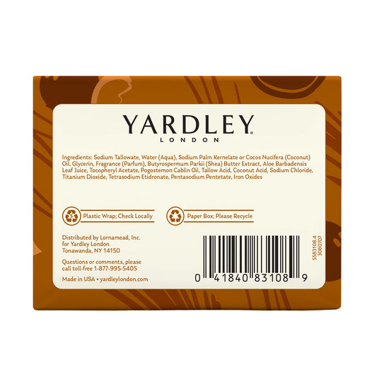 Yardley London Creamy Coconut Bath Bar