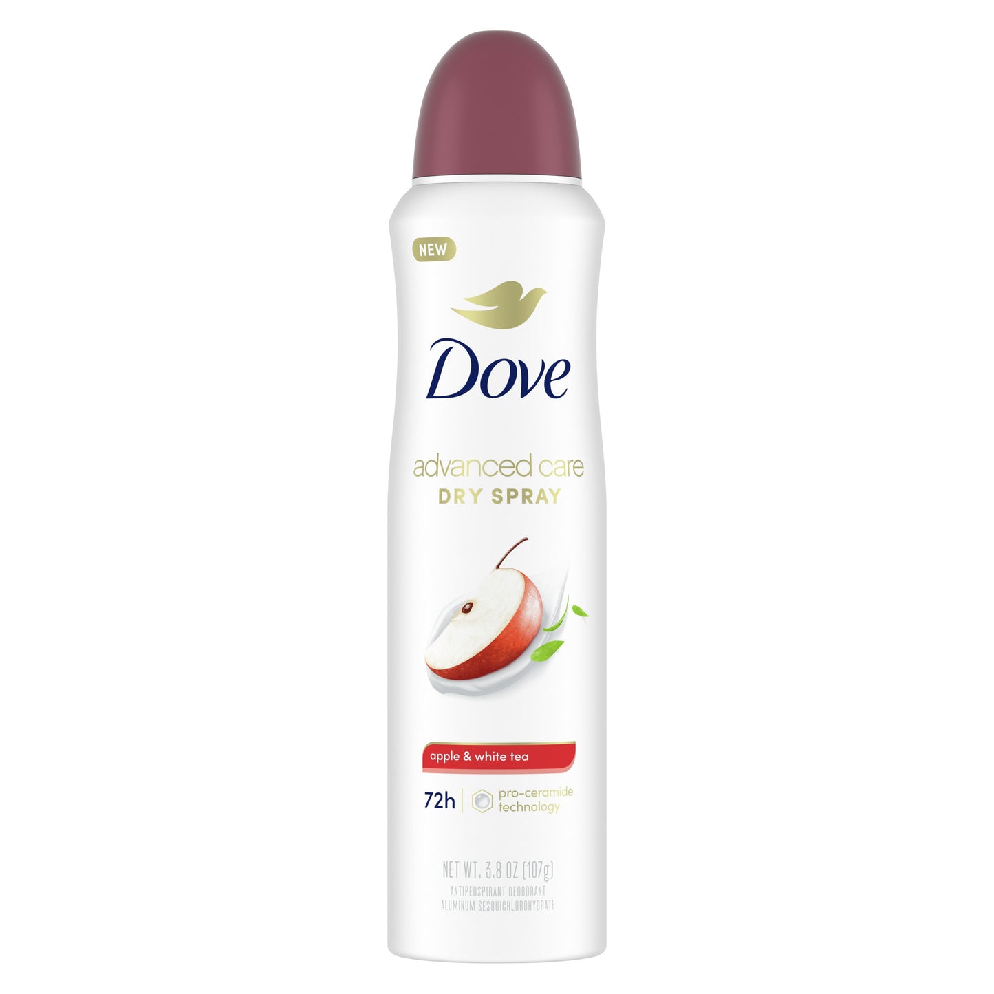 Dove Advanced Care Antiperspirant Deodorant Spray Apple & White Tea