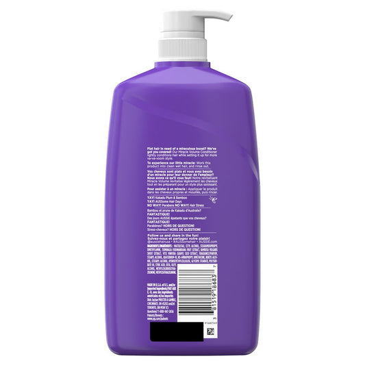 Aussie Miracle Volume Conditioner - Plum & Bamboo