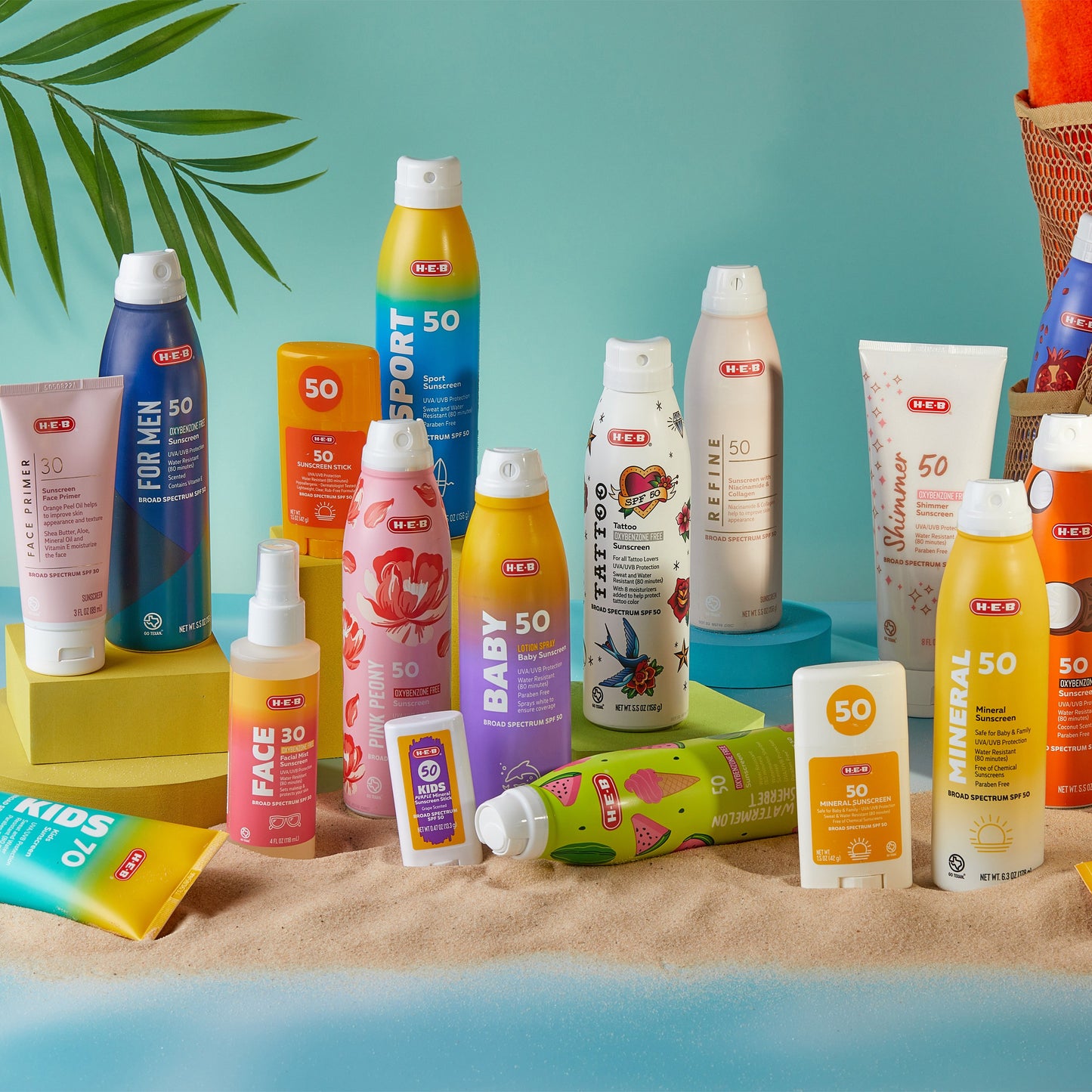 H-E-B Baby Broad Spectrum Sunscreen Spray – SPF 50