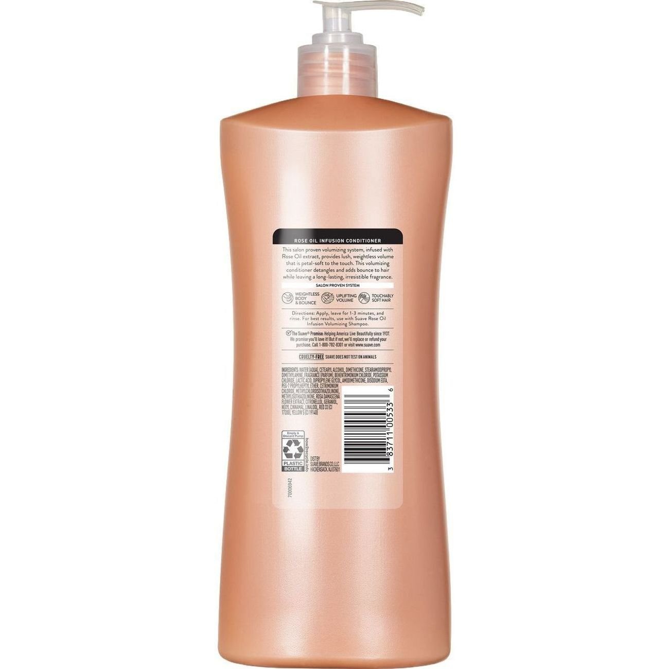Suave Rose Oil Infusion Volumizing Conditioner