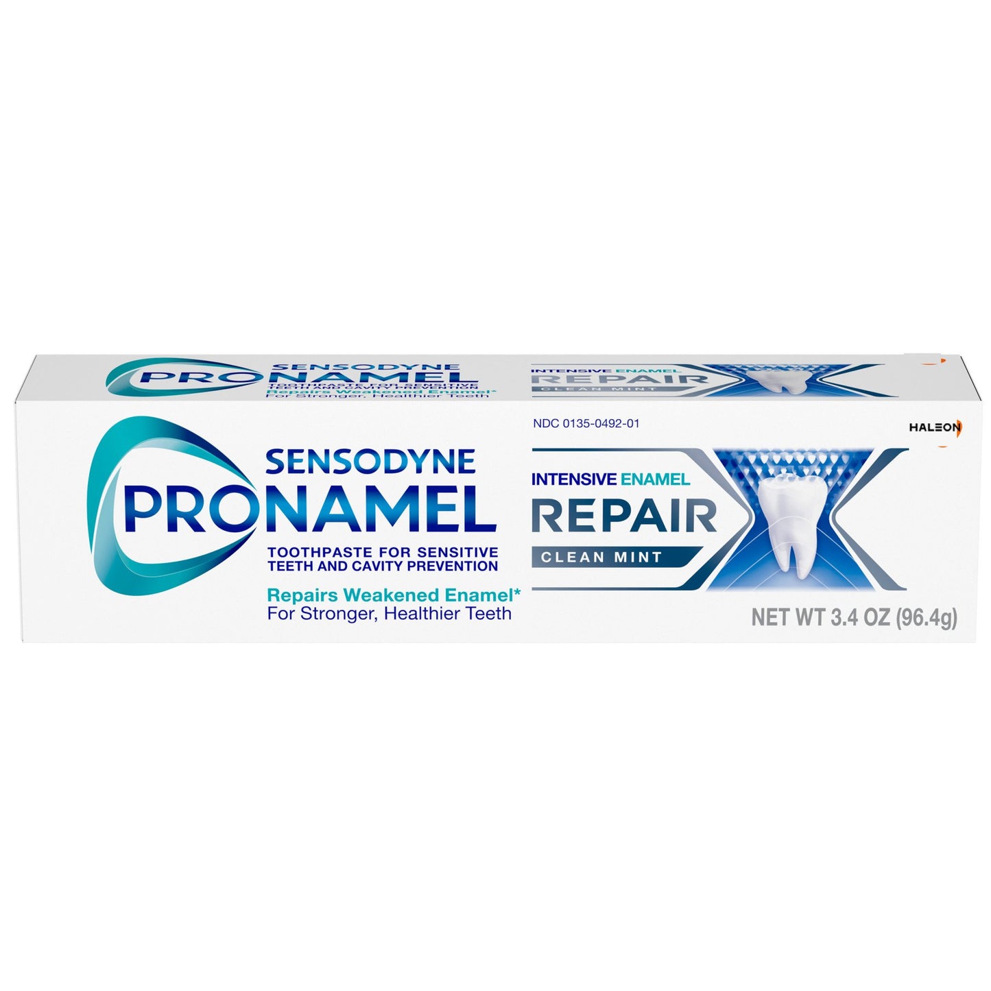 Sensodyne Pronamel Intensive Enamel Repair Toothpaste for Sensitive Teeth, Clean Mint