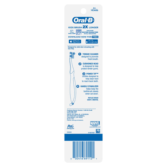 Oral-B Kids Soft Toothbrush Spiderman Stage3