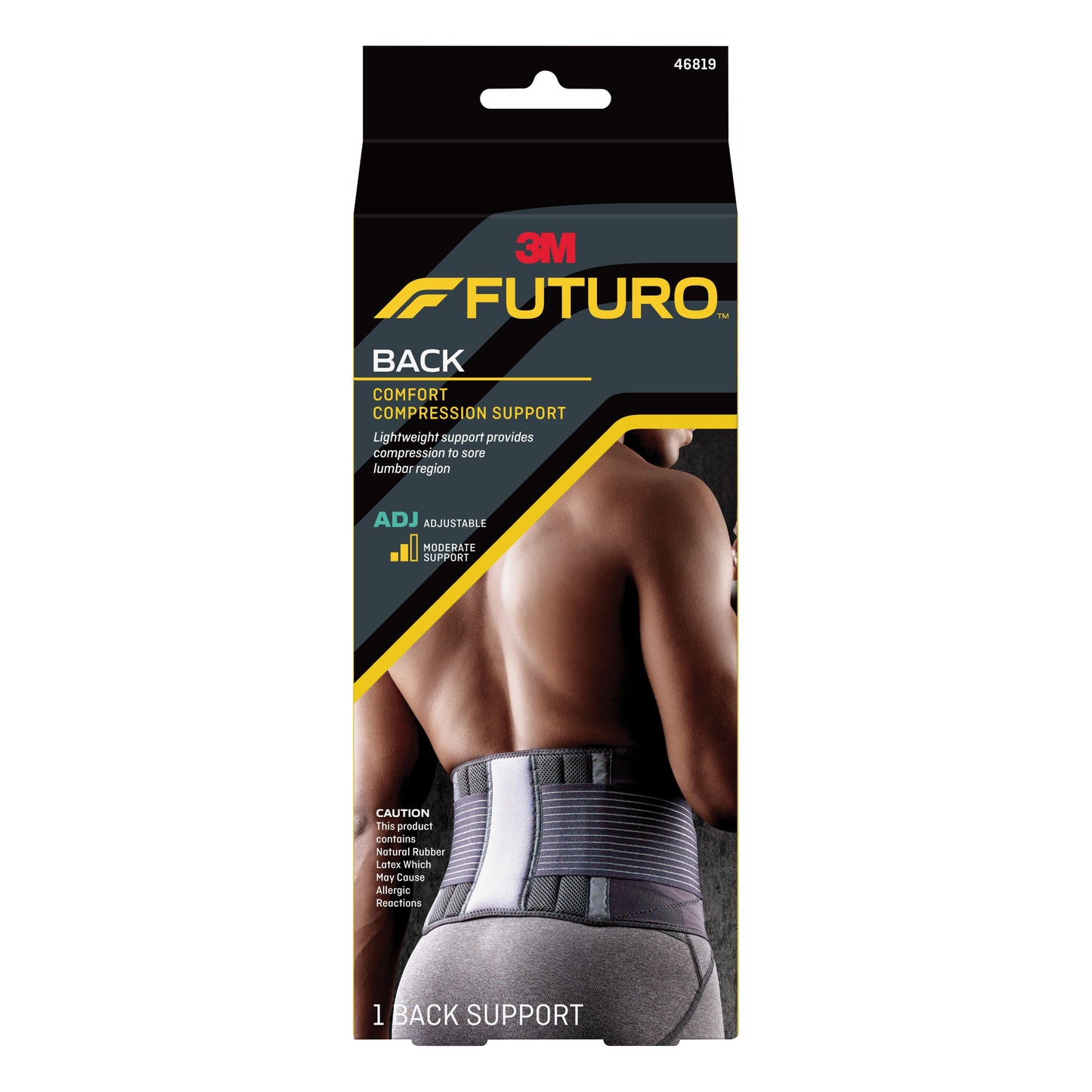 FUTURO Adjustable Comfort Compression Back Support