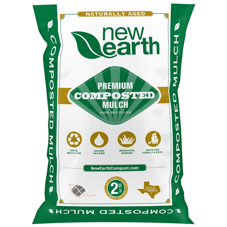 New Earth Premium Composted Mulch