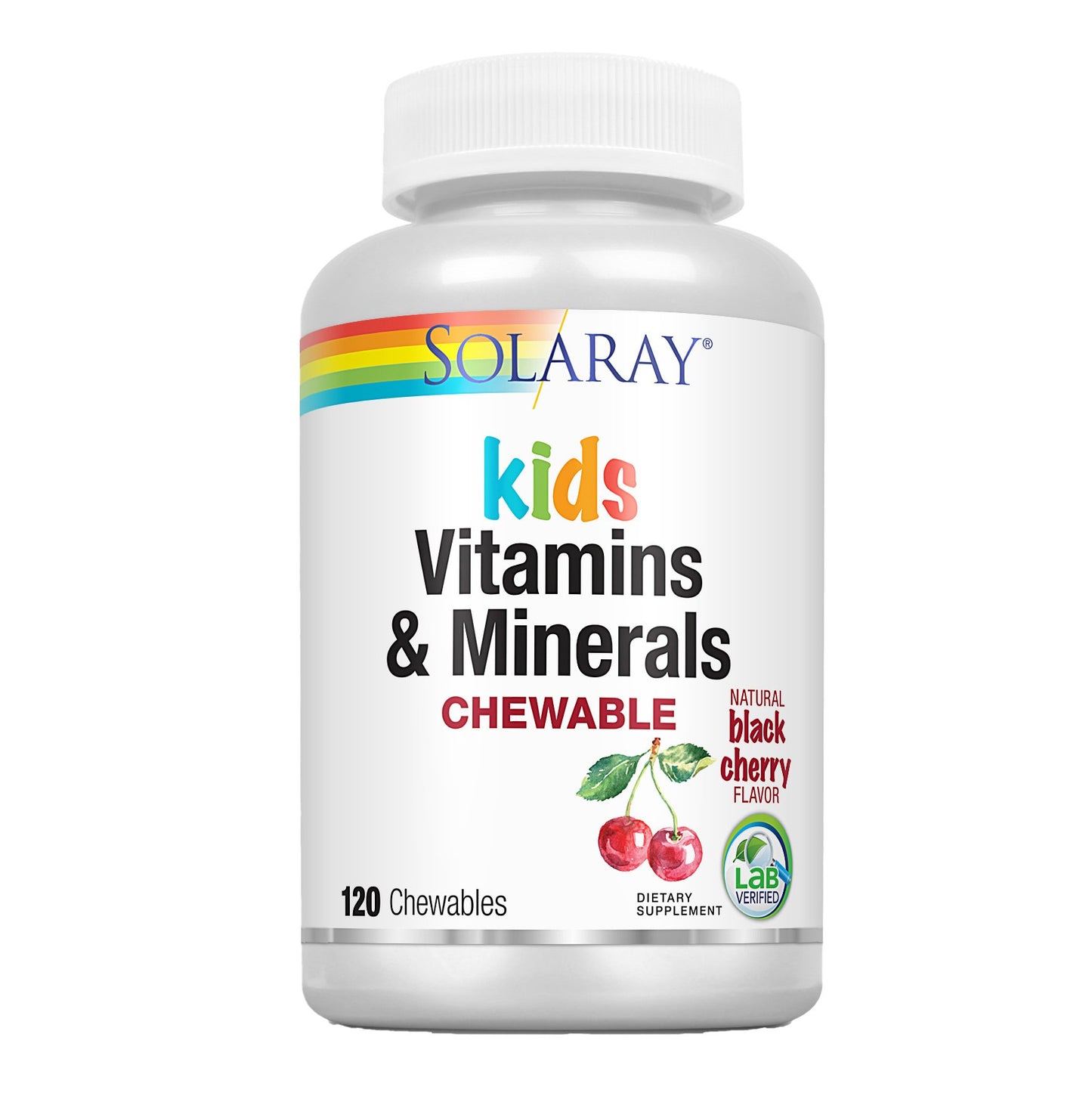 Solaray Kids' Chewable Vitamins & Minerals - Black Cherry