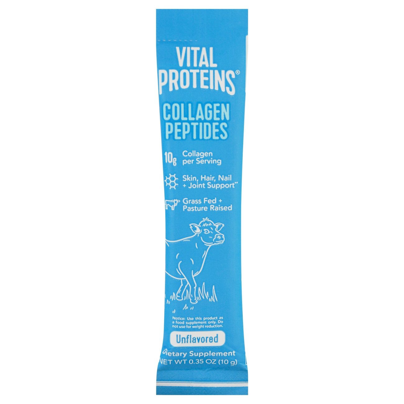 Vital Proteins Collagen Peptides Stick Packet - Unflavored