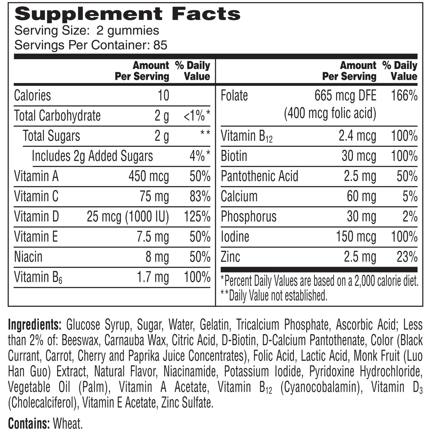 One A Day VitaCraves Women's Multi Gummies