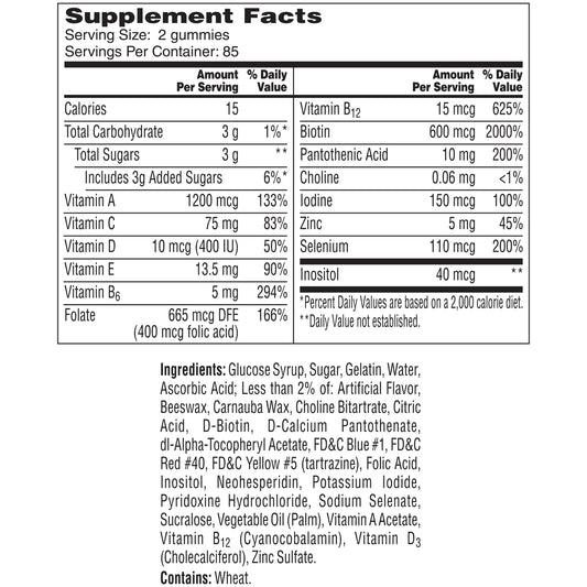 One A Day Vitacraves Mens Multi Gummies