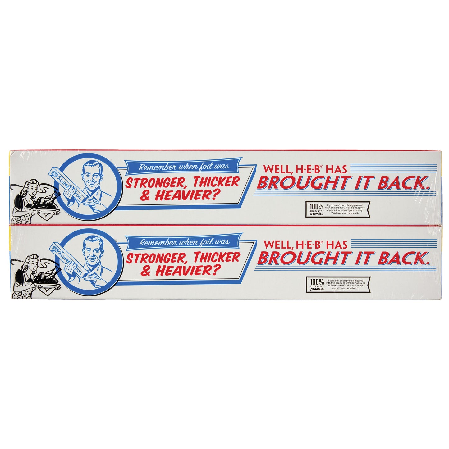 H-E-B Texas Tough 12" Aluminum Foil - Twin Pack