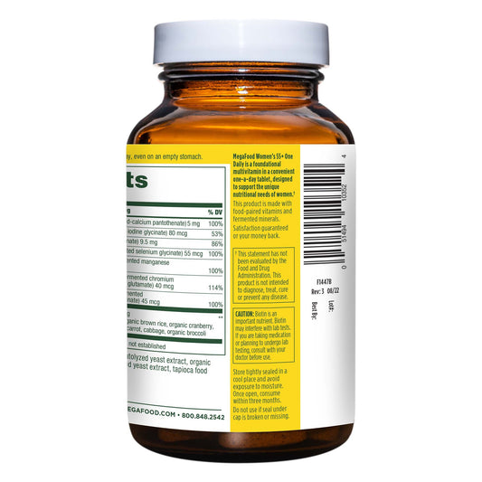 MegaFood Women Over 55 One Daily Multivitamin Tablets