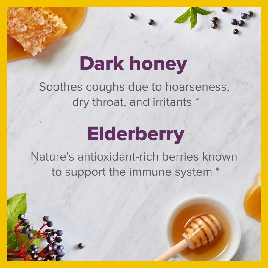 Zarbee's Adult Cough Syrup + Immune - Natural Berry