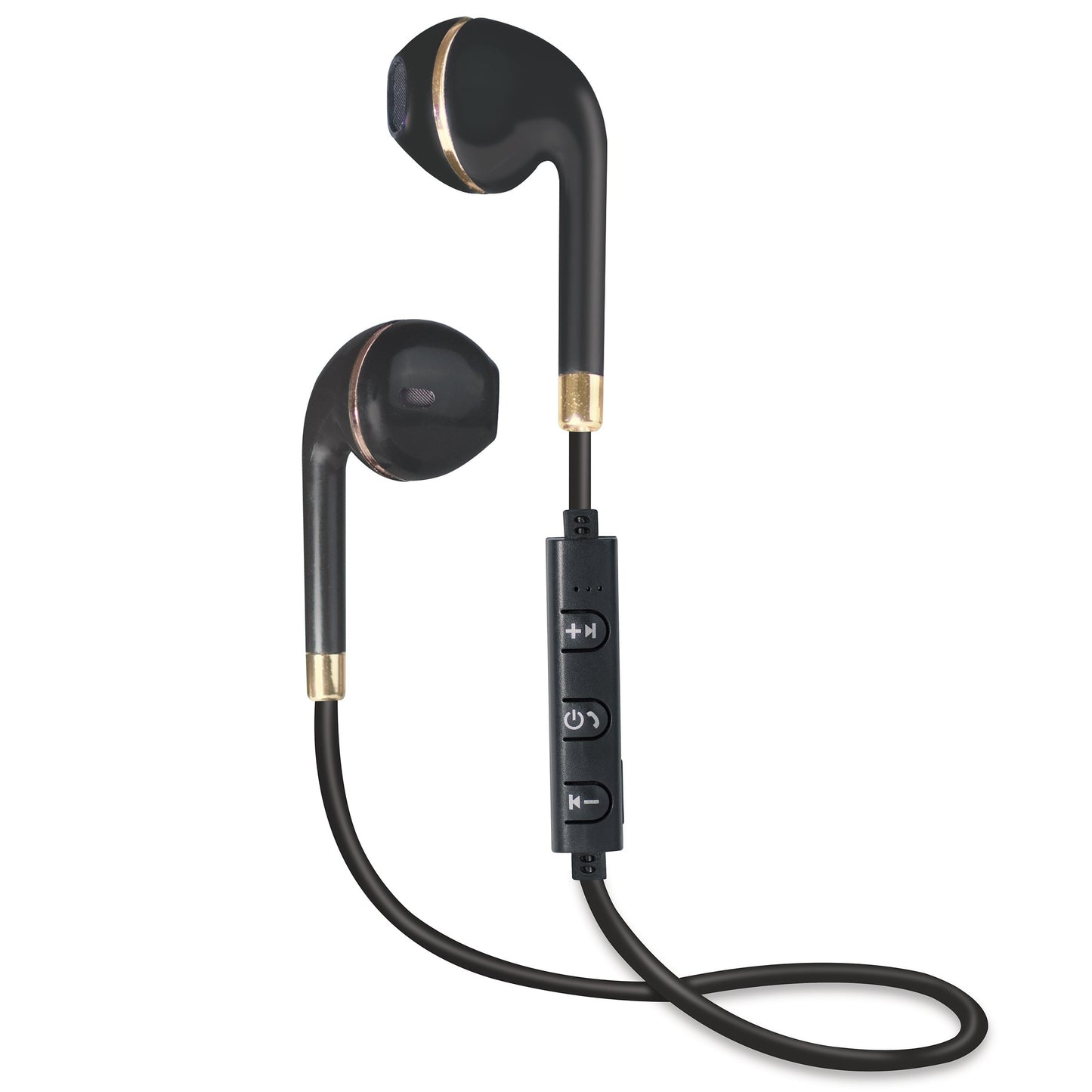 Bytech Universal Wireless Earbuds with Mic - Black