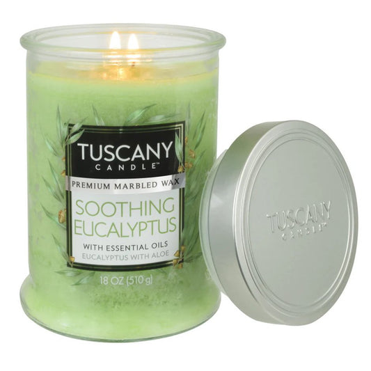 Tuscany Candle Soothing Eucalyptus Scented Candle