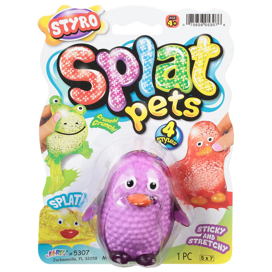Styro Assorted Splat Pets