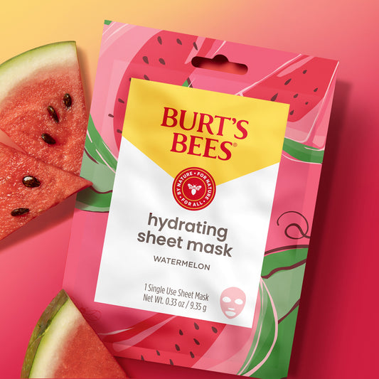 Burt's Bees Hydrating Sheet Mask - Watermelon