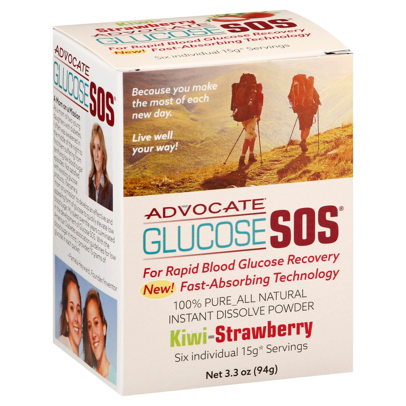 Advocate Glucose SOS - Kiwi Strawberry