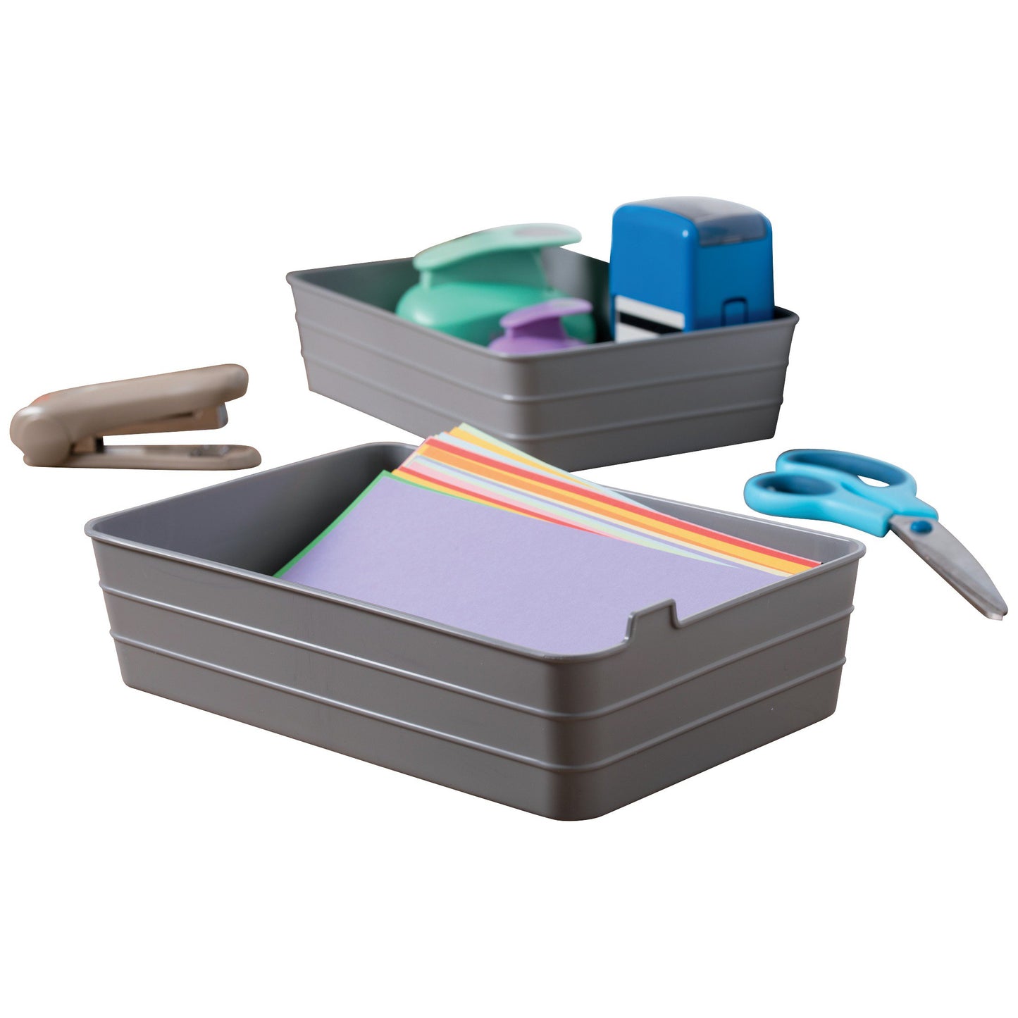 Starplast Large Flex Mini Trays - Gray