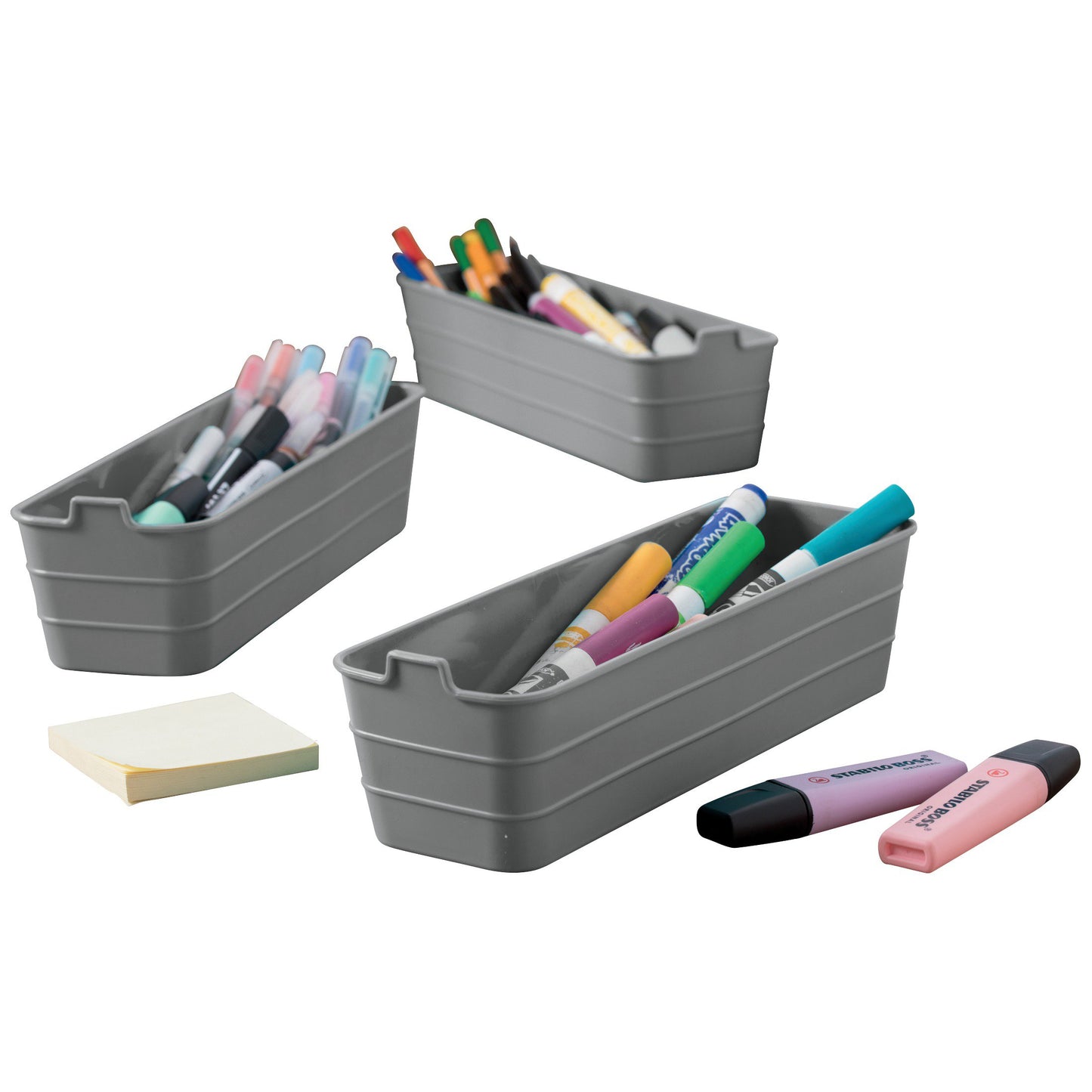 Starplast Long Flex Mini Trays - Gray