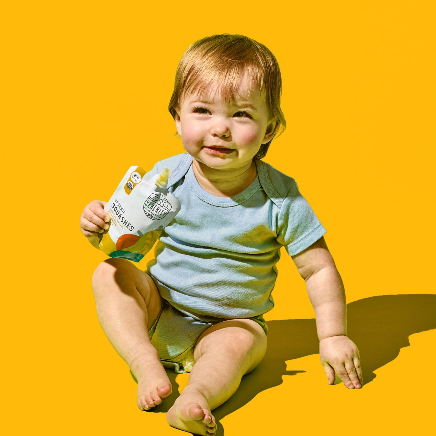 Serenity Kids Organic Baby Food Pouch - Squashes
