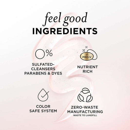 Pantene Nutrient Blends Miracle Moisture Boost Rose Water Shampoo