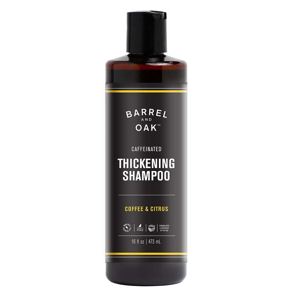 Barrel and Oak Caffeinated Thickening Shampoo - Coffee & Citrus