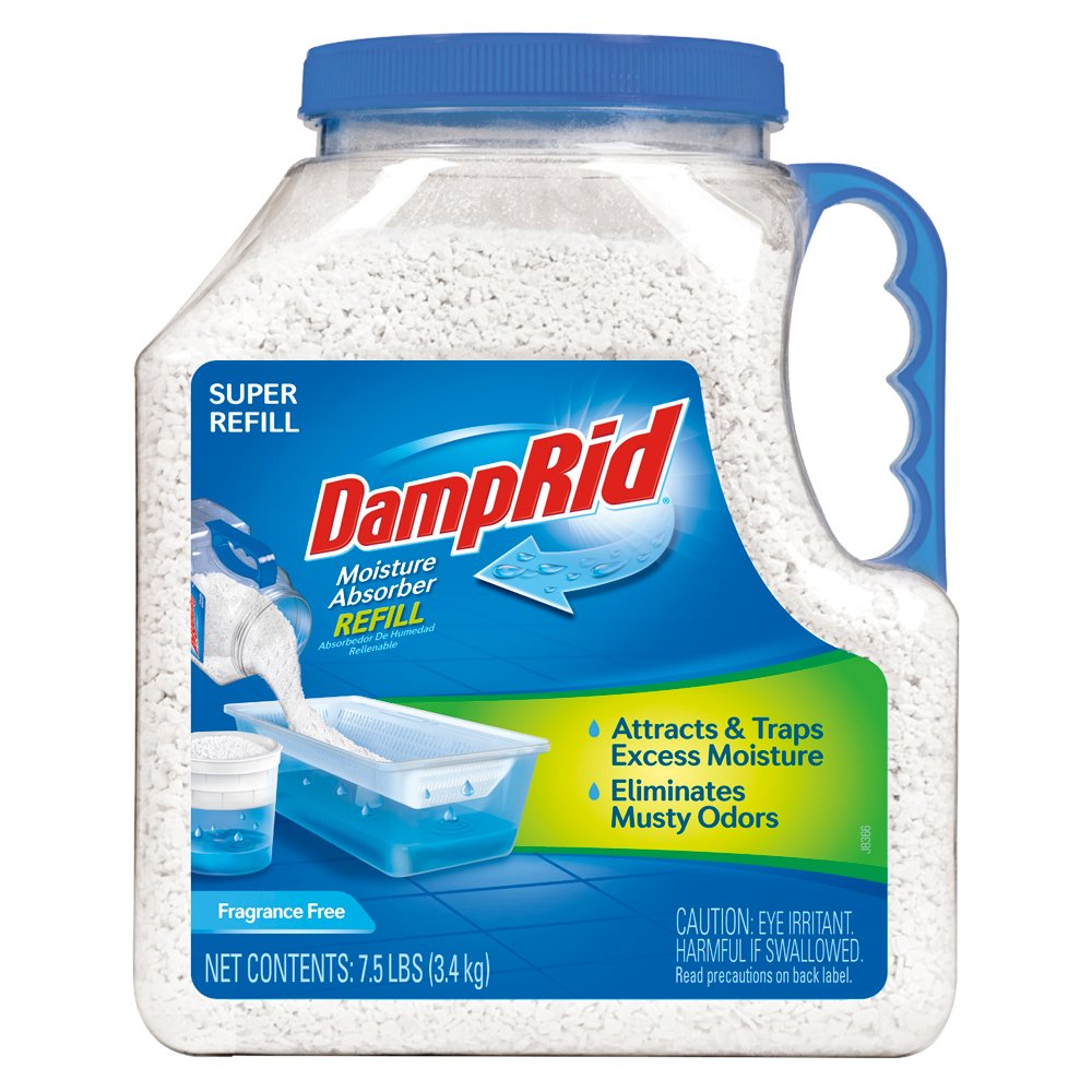 DampRid Fragrance Free Moisture Absorber Super Refill