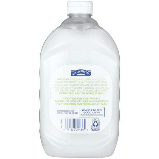 Hill Country Fare Hand Soap Refill - Aloe Vera