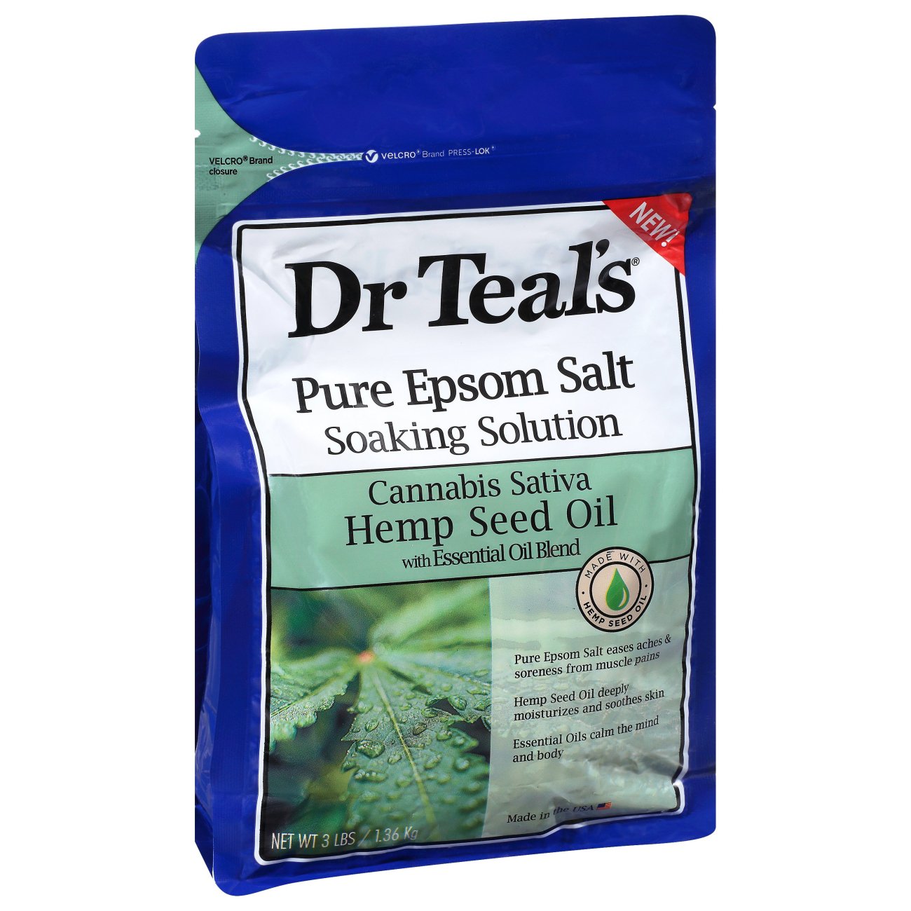 Dr Teal's Epsom Salt Hemp Seed Oil