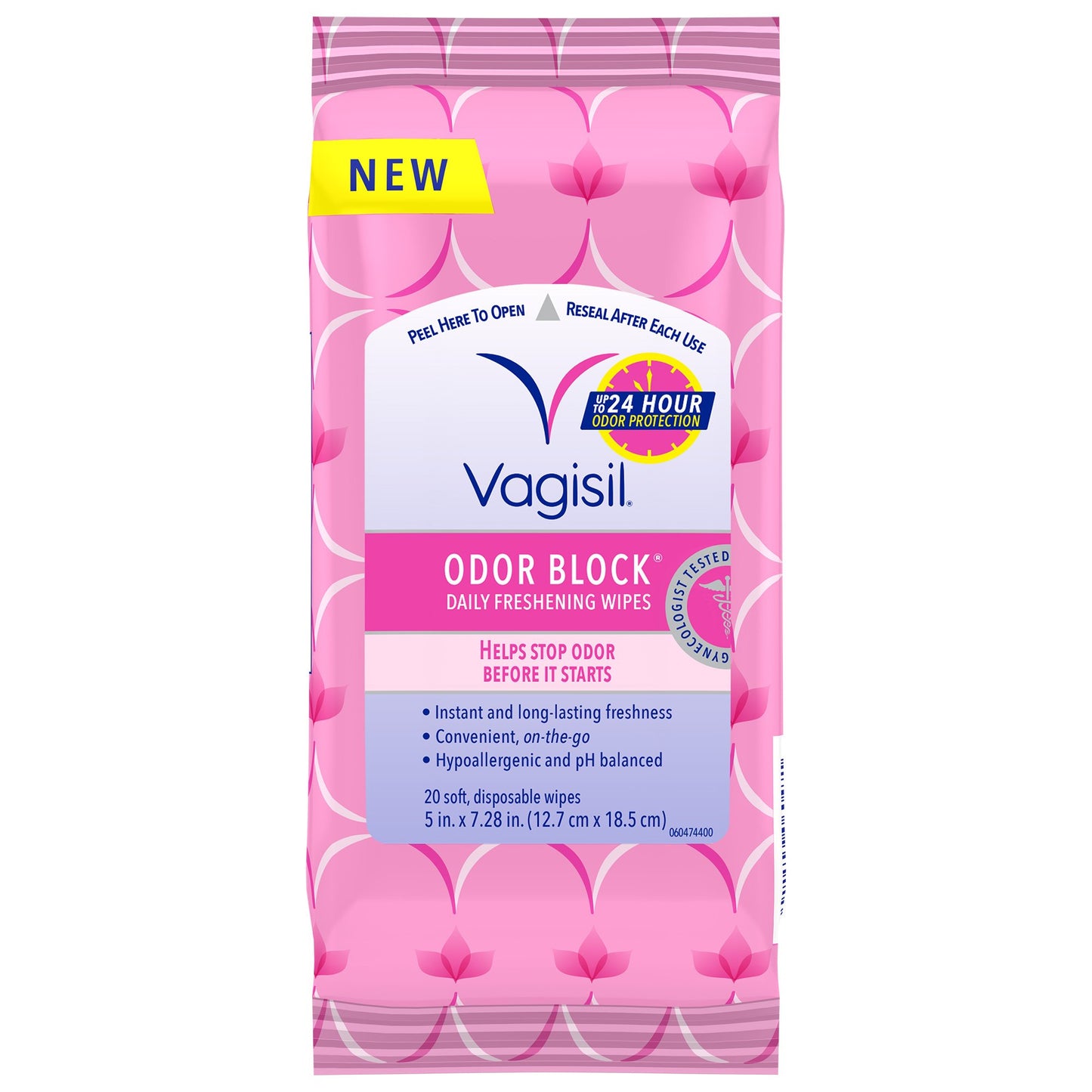 Vagisil Odor Block Wipes