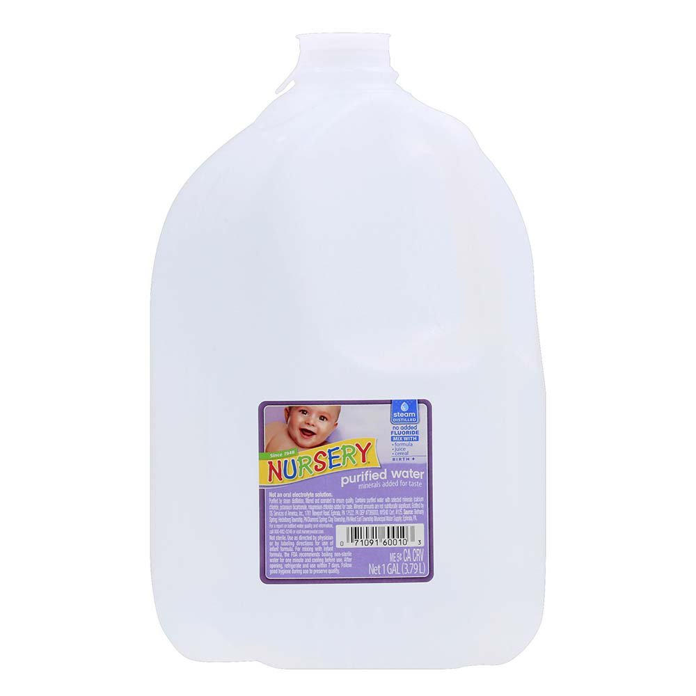 Nursery Non-Fluoride Purified Water