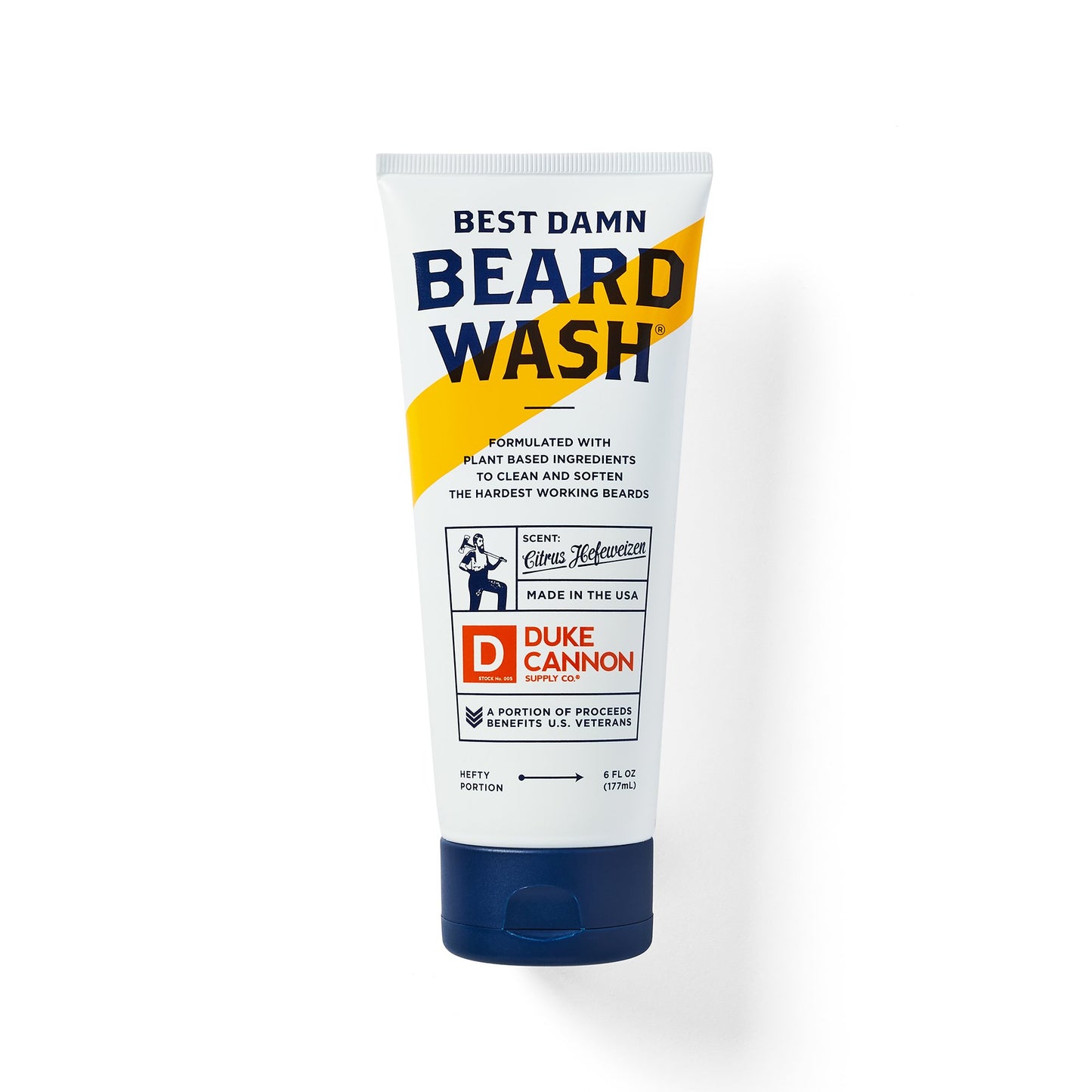 Duke Cannon Best Beard Wash - Citrus Hefeweizen
