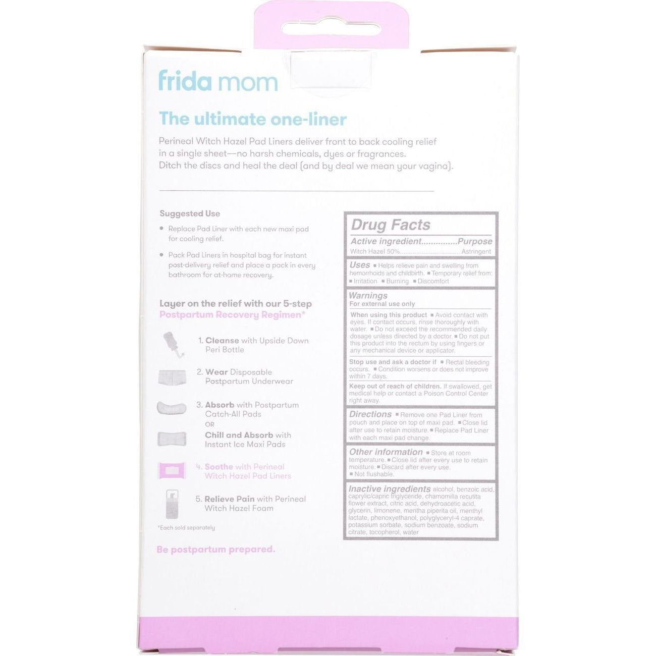 Fridababy Perineal Cooling Pad Liners for Postpartum Recovery