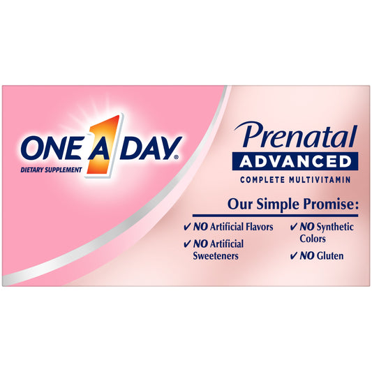 One A Day Prenatal Advanced with Brain Support
