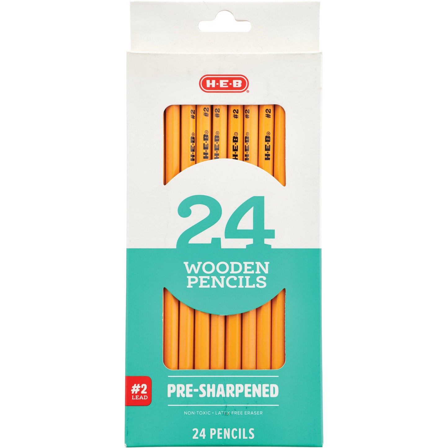 H-E-B Presharpened #2 Classic Wood Pencils