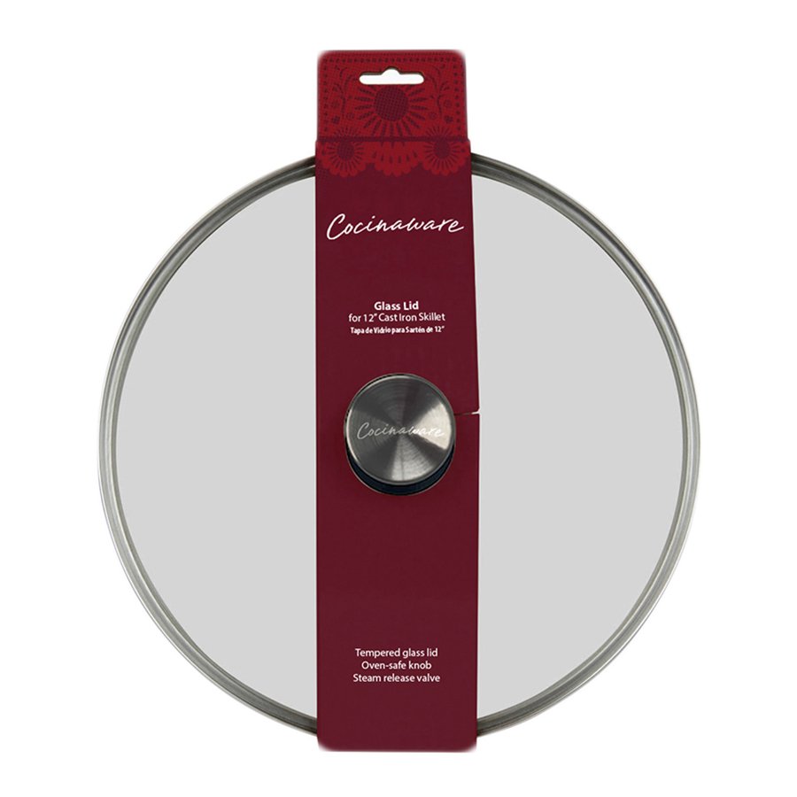 Cocinaware Tempered Glass Lid with Knob