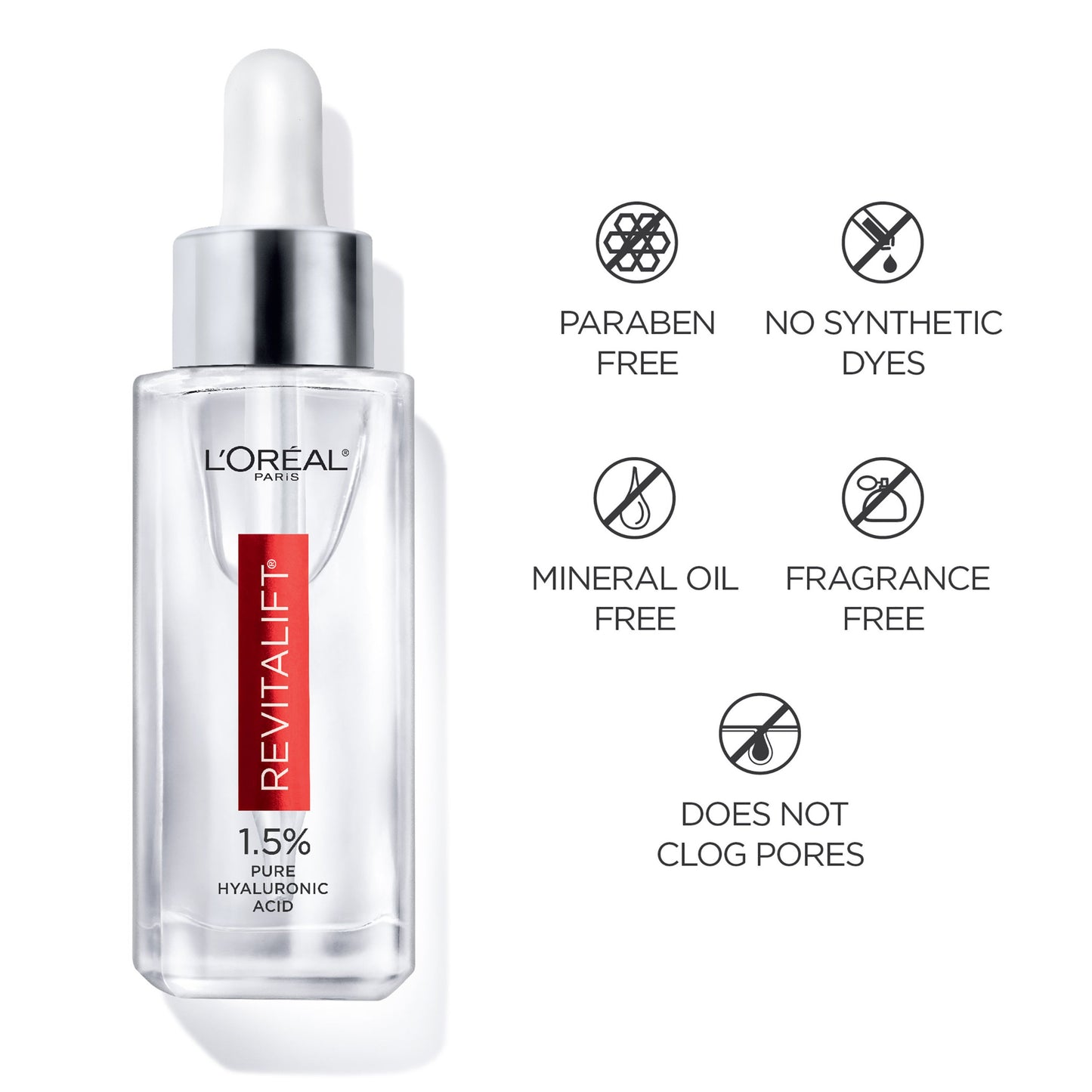 L'Oréal Paris Revitalift Derm Intensives Hyaluronic Acid Face Serum