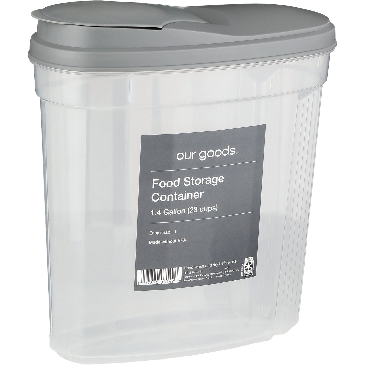 our goods Cereal Storage Container