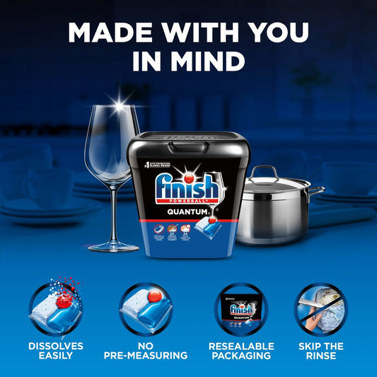 Finish Quantum Dishwasher Detergent Pods