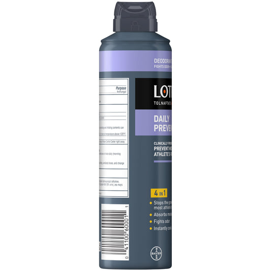 Lotrimin Daily Prevention Deodorant Powder Spray