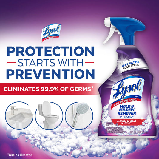 Lysol Bathroom Cleaner Spray Mold & Mildew Remover