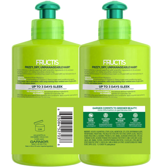 Garnier Fructis Sleek & Shine Intense Smooth Leave-In Conditioning Cream