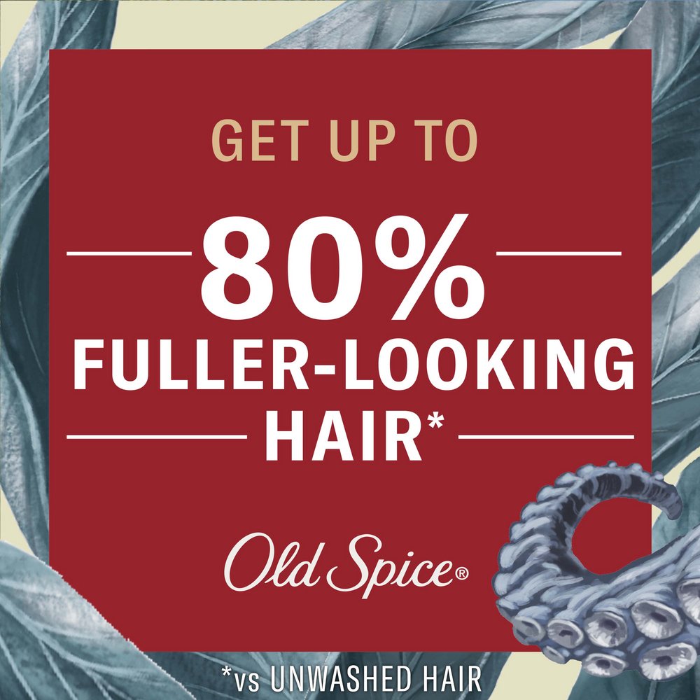 Old Spice Thick & Full 2 in 1 Shampoo & Conditioner - Deep Sea Minerals Scent