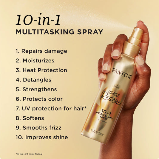 Pantene Miracle Rescue 10-in-1 Multitasking Leave-in Conditioner Spray
