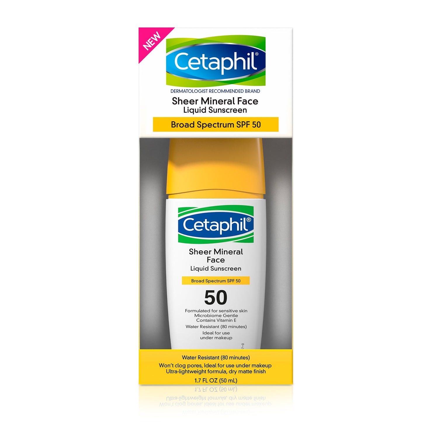 Cetaphil Sheer Mineral Face Drops Liquid Sunscreen - SPF 50
